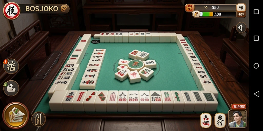 Tampilan gameplay seru dalam BOSJOKO yang penuh tantangan.