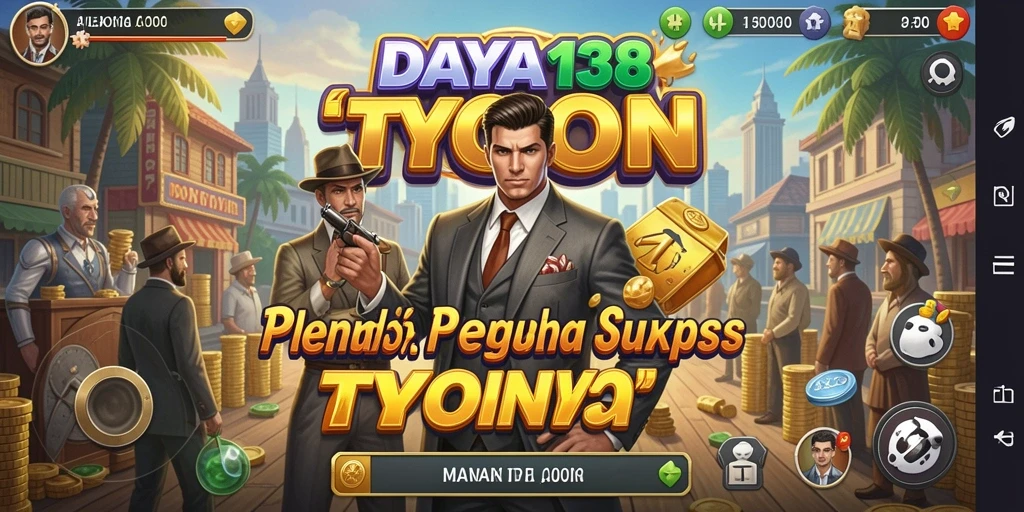 Tampilan gameplay Tycoon yang seru dan menarik dari DAYA138.