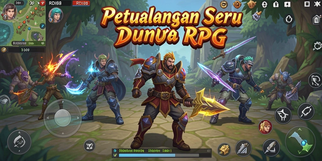 Tampilan menarik dari gameplay RDI88 yang penuh aksi.